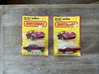 Vintage Matchbox Superfast Cars Lot of 2 NIB Sealed Rough Cards