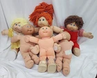Cabbage Patch Kids Vintage Lot Of 6 Dolls Conditions Vary Read Description
