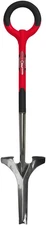 20511 PRO Ergonomic Stainless Steel Weeder, Red