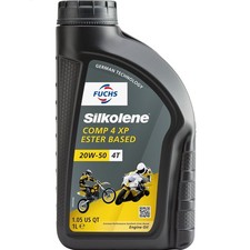 Silkolene Comp 4 20W-50 XP (1 Litre) Bajaj Pulsar 180 DTS-i 2005 - 2019