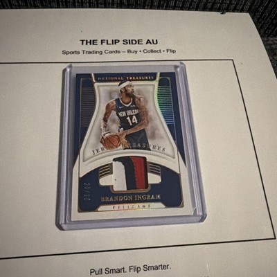 Brandom Ingram Jersey Treasures Bronze 20/25 (Game Worn Tri Colour Patch)
