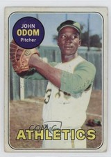 1969 Topps Blue Moon Odom #195 0z0n