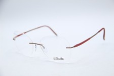 NEW SILHOUETTE 5540 JL 6040 BRONZE RED GUNMETAL AUTHENTIC FRAME EYEGLASSES 55-17