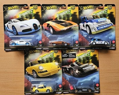 Hot Wheels Premium Car Culture Hammer Drop Full Set of 5 Die-Cast Cars 1:64