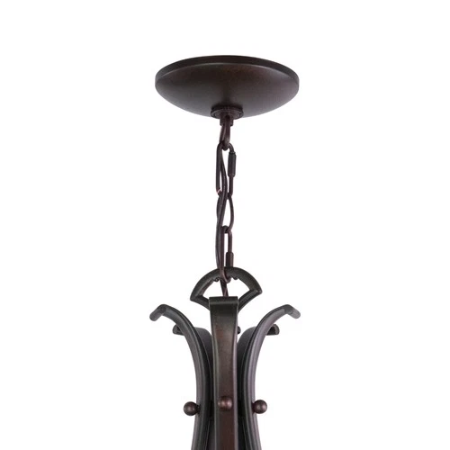Vaxcel Lighting PD35459 Nickel Monrovia 3-Light Mini Foyer Pendant - Picture 6 of 12