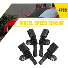 Front and Rear ABS Wheel Speed Sensor 4pcs for Audi Q5 VW Passat Golf Jetta S