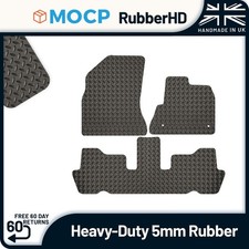 5mm Heavy-Duty Rubber Car Mats to fit Citroen C4 Picasso 5 Seater 2006-2013