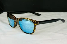 # ROKA Zilker Sunglasses - Tortoise Shell/Matte Black/ Polar Green Mirror