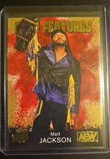 2021 Upper Deck AEW All Elite Wrestling - Main Features Matt Jackson #MF-31 (RC)