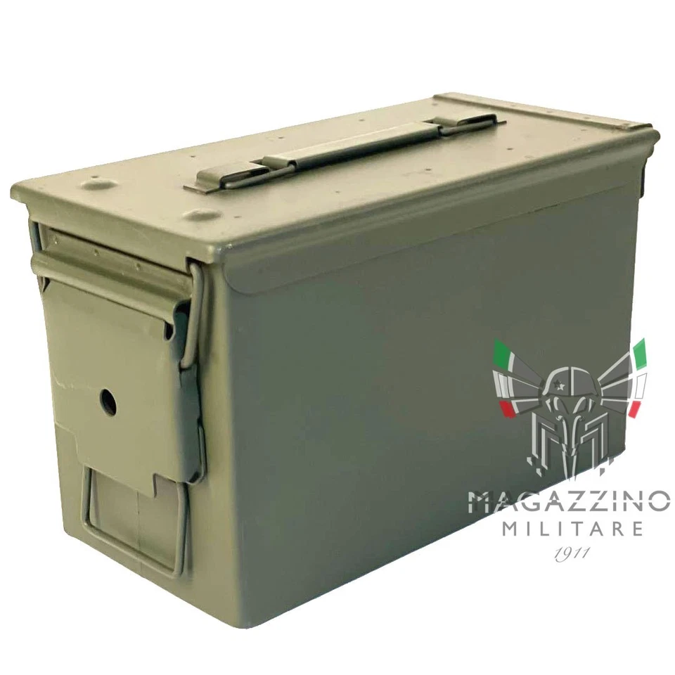 Cassetta Porta Munizioni Originale Esercito Ammobox NUOVA* - Immagine 2 di 4