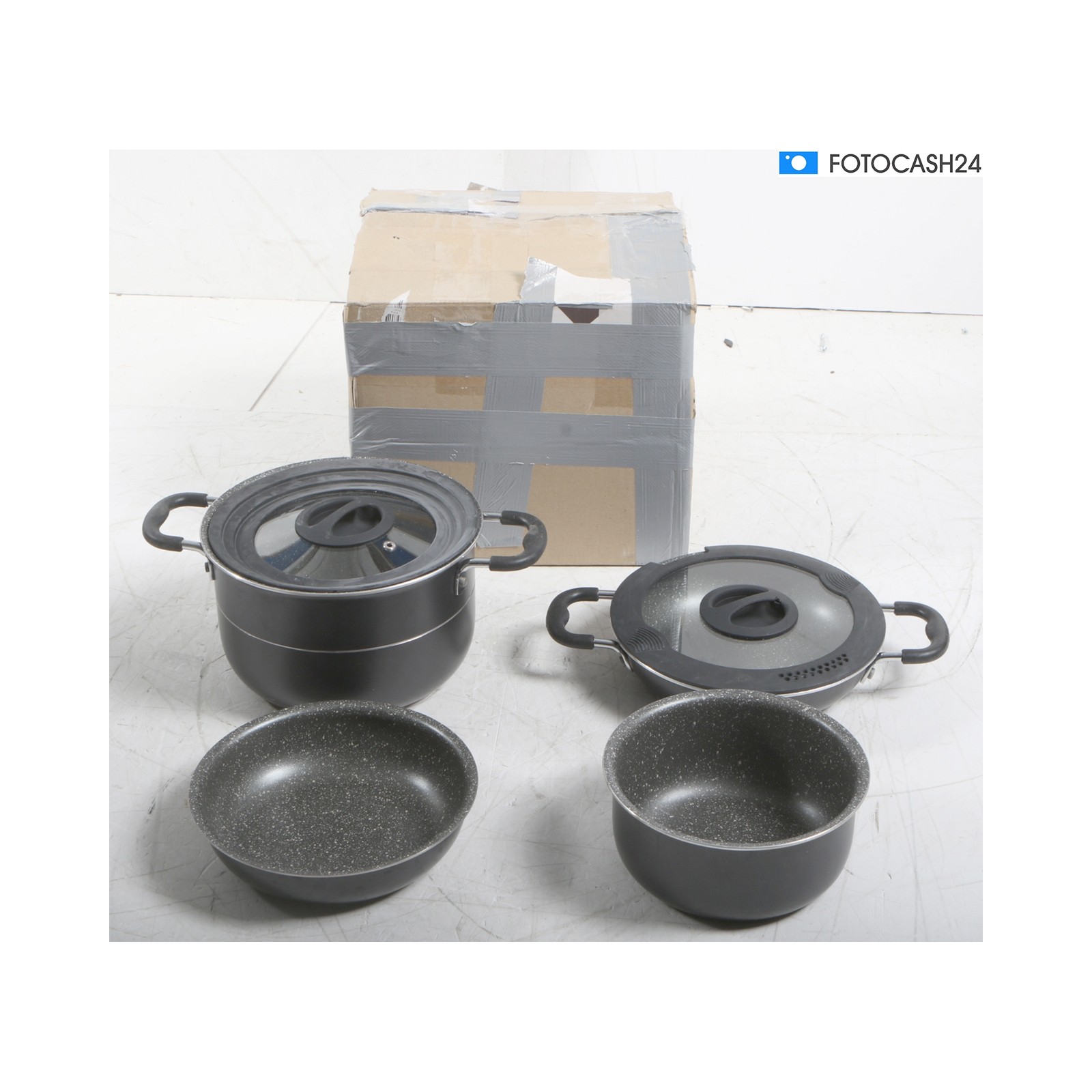 Brunner Pirate NG 7+1 Cookware Set Camping Pot Pan + Defective (289343)