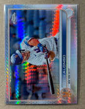 2022 Topps Chrome Baseball - Pete Alonso Chrome Prism Refractor #209