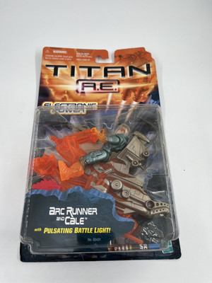 BRAND NEW Titan A.E. Arc Runner and Cale Hasbro FACTORY SEALED