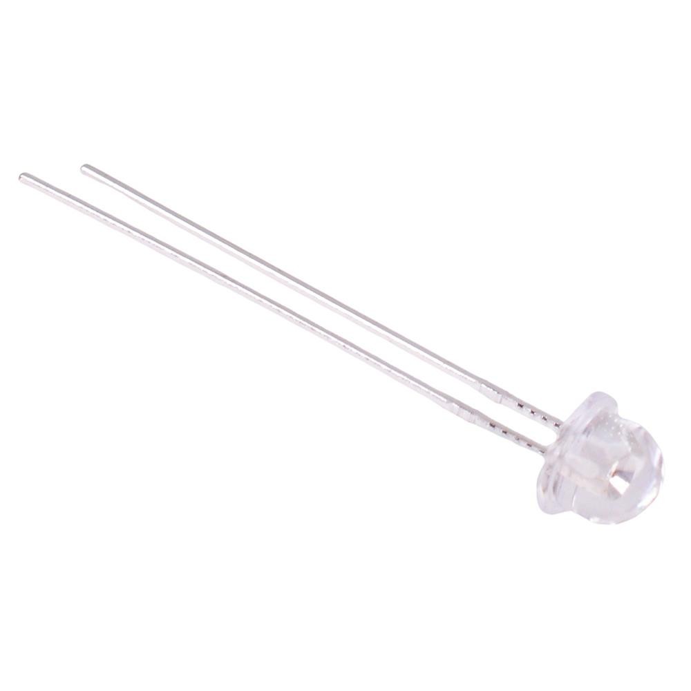 10 x Red 5mm Wide Angle Clear LED 460mcd 100°