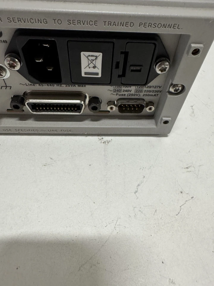 AGILENT (HP) 34401A 6½ DIGITS BENCH DIGITAL MULTIMETER - Image 3 of 4