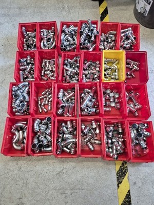Restposten Viega Prestabo Fittinge 22/28 ca. 430 Stück