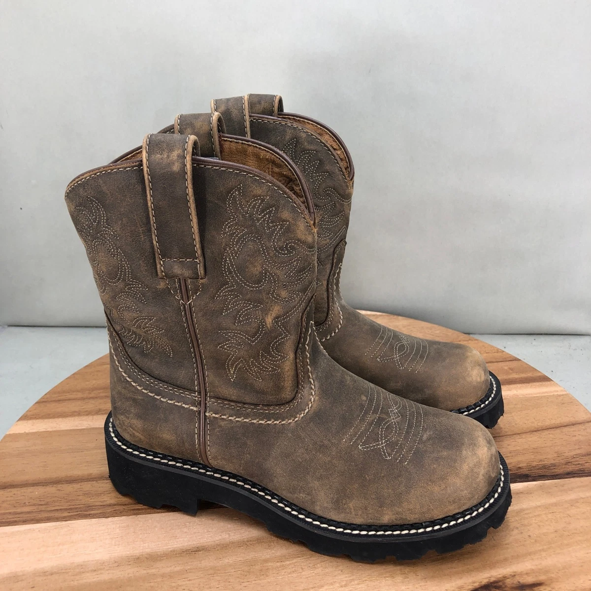 Leather Casual Western Boots for Women for sale | eBay display picture 1
