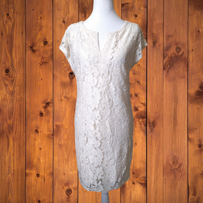 Laundry By Shelli Segal Women's Size 6 Ivory Lace Lined Sheath Dress Romantic | eBay Laundry By Shelli Segal Women's Size 6 Ivory Lace Lined Sheath Dress Romantic | eBay