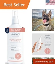 Pet Care Hot Spot  Itch Relief Medicated Spray 8oz   Easy Application for Pets