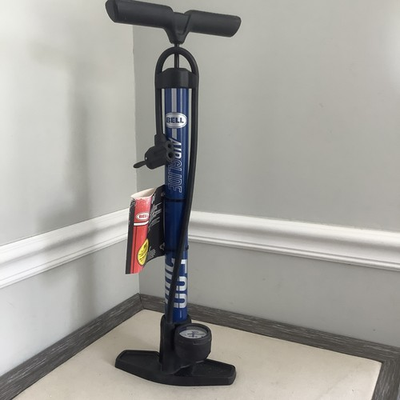 #ad #ad Bell Airglide High Pressure Pump w Gauge amp; Schrader Presta Valve Connection $19.95