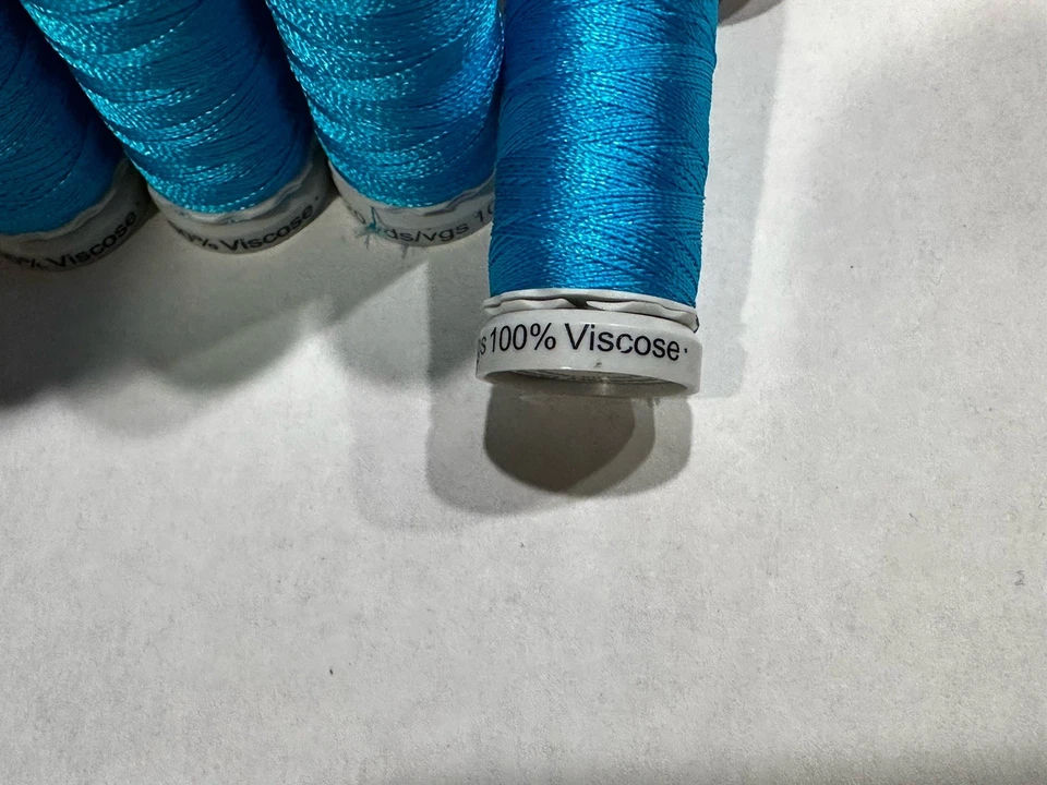 Gutermann 7251 - 6 Spools 220 yard Spools 100% Viscose - Image 4 of 4