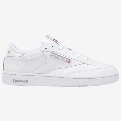 Reebok Club C 85 White Grey AR0455N Men Size 8-13 Brand New Tennis Trainer