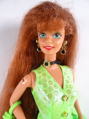 Vintage Barbie Cut n Style Teresa Doll Mattel 1994 wie abgebildet rar (21231)