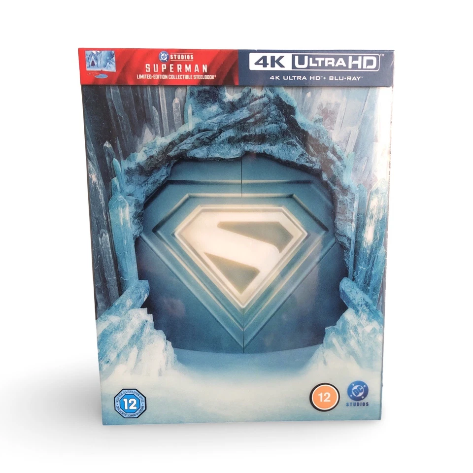 SUPERMAN 4K UHD + Blu-ray Steelbook Limited Edition