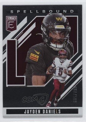 2025 Panini Donruss Elite Spellbound 85/799 Jayden Daniels #13 o8g