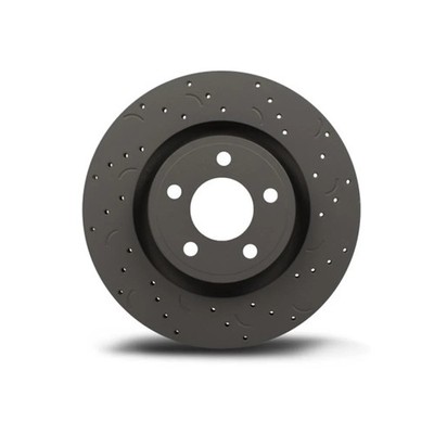 Hawk HTC4985 Talon D&S Front Rotor Set For Evo GSR AWD (HTC4985)