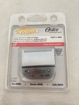 Oster Cryogen-x for Turbo 111 Clipper | 76911- 006,  Size 00000