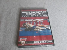 High Percentage Throws and Counter Attacks DVD Ken Chertow NEW /SEALED