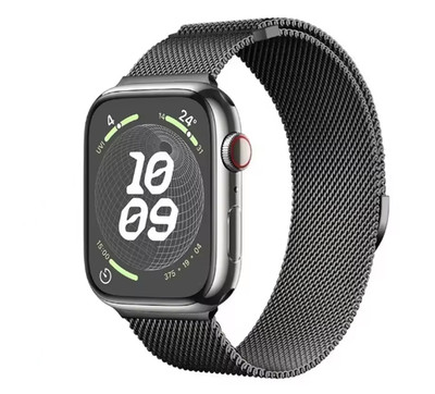 Edelstahl Magnet Armband Milanese für Apple Watch Serie 9 3 6 5 SE 7 8