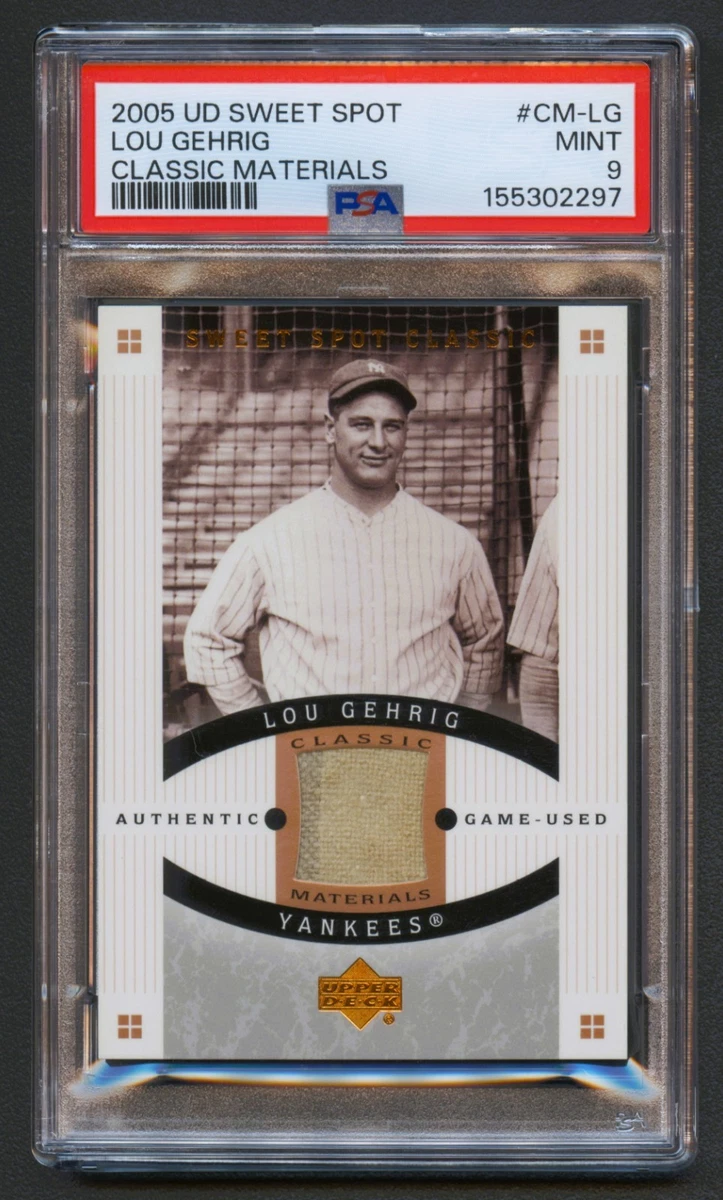 Lou Gehrig Baseball Sports Trading Cards & Accessories Memorabilia