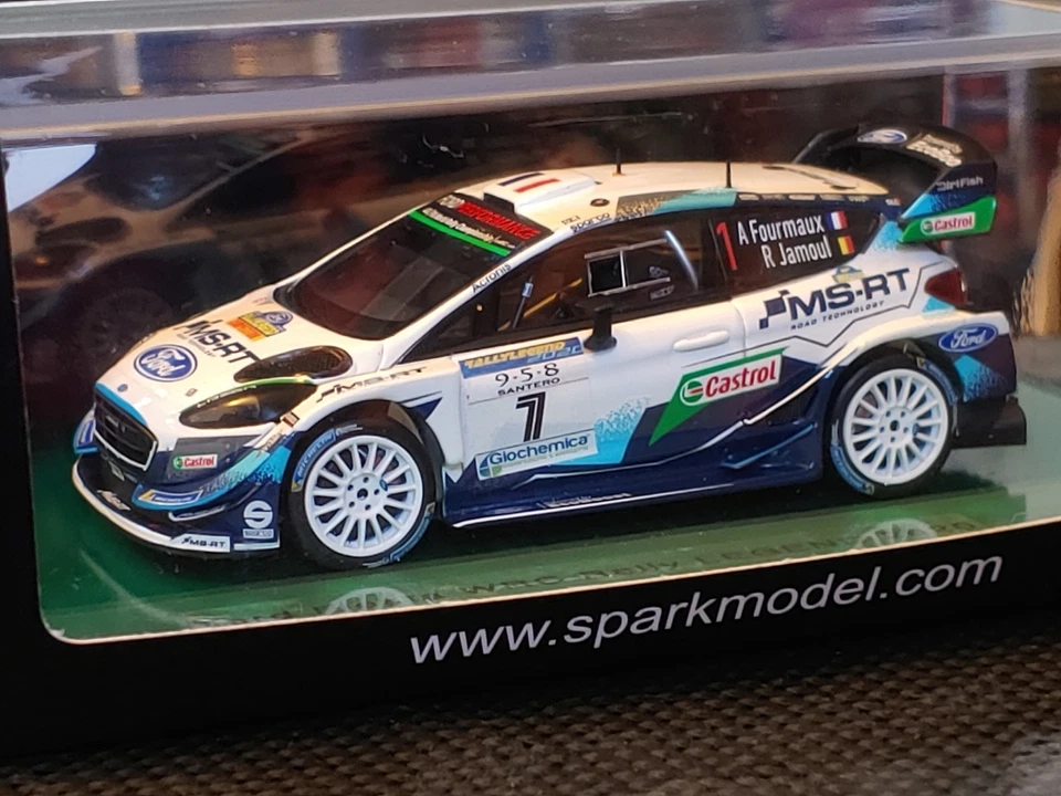 1x Spark FORD FIESTA Wrc Plus A.FOURMAUX Rally LEGEND 2020 -1:43 RARE - Immagine 2 di 4