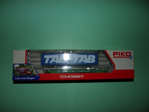 PIKO wagon plat court + 2 caisses TAB 96973-2 NEUF | Zustand: Neuf