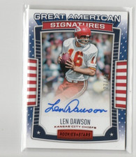 Len Dawson Cards, Rookie Card and Autographed Memorabilia Guide 13