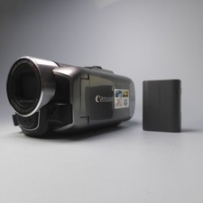 Canon Legria HF R106 Handheld High Definition Camcorder Silver Tested