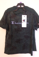 2 xChampion Boy's Athleticticwear Short Sleeve Logo T-Shirt Size 5/6