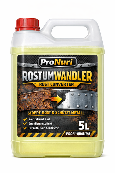5 L Rostumwandler Rostkonverter Rostschutz RostlöSer Rostsanierung Eisen Stahl-image