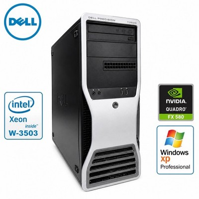 Dell Precision T3500 Xeon W3503 6GB 500GB Quadro FX580 Windows 7 Pro