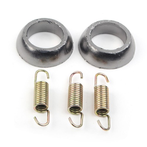 Exhaust Gasket & Spring Kit Fit Arctic Cat 300 2X4 4X4 1998-2005 250 1999-05 ATV - Picture 2 of 8