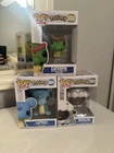 Funko Pokémon (Lapras, Caterpie, Wooloo)