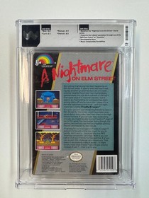 A Nightmare on Elm Street Nintendo NES 1990 WATA 8.5 Complete in Box