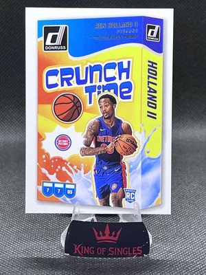 2024-25 Donruss #7 Ron Holland II Crunch Time Press Proof