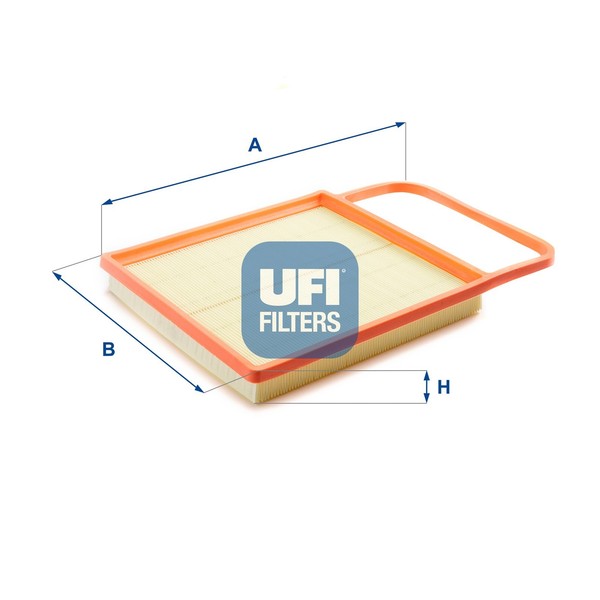 Luftfilter UFI 30.196.00 Filtereinsatz FüR 6Y5 Fabia Skoda VW 6Y3 6Y2 Polo 4 1-image