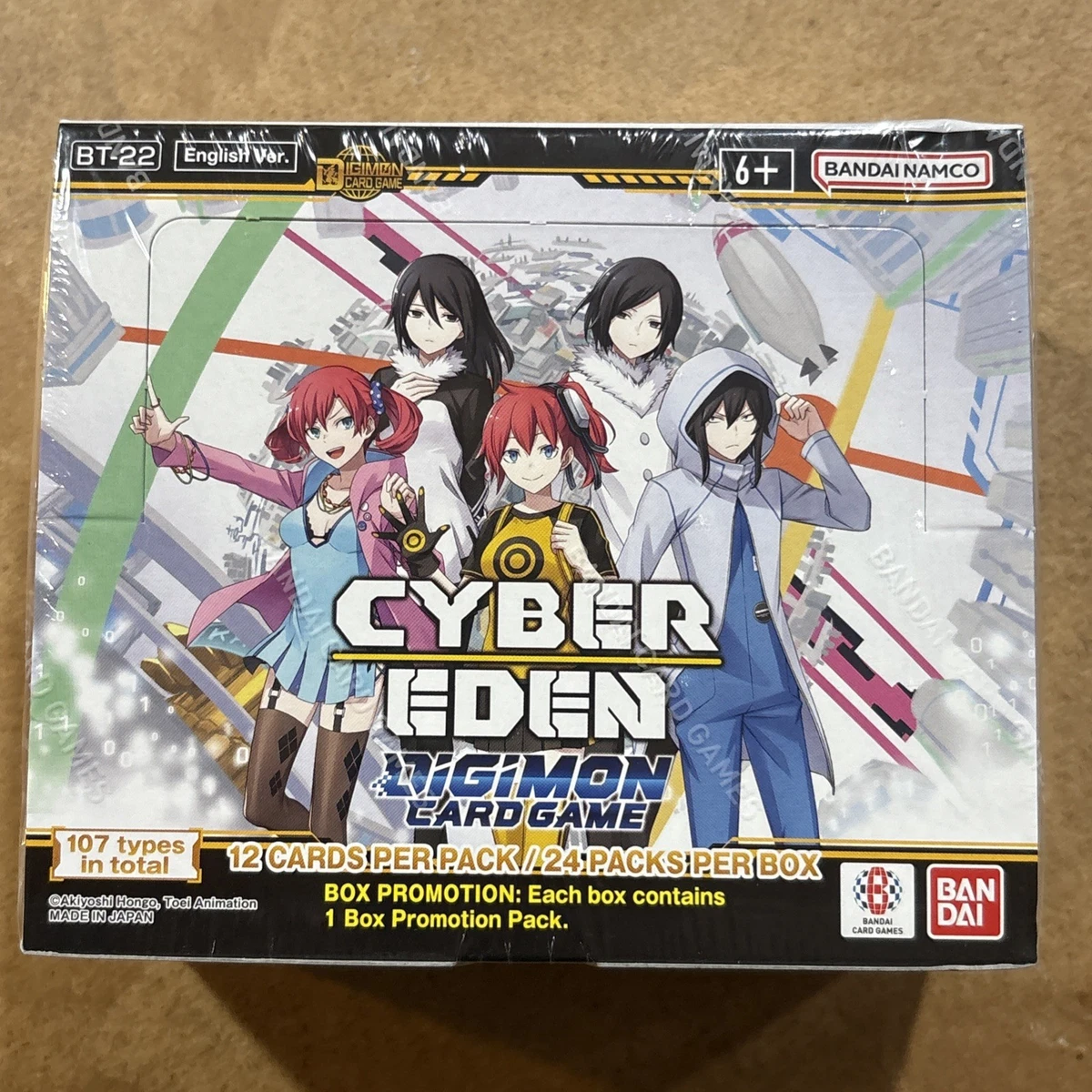 digimon trading card game english Cyber Eden Booster Pack main image 1