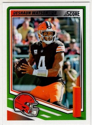 2025 Panini Score Football Deshaun Watson No. 224 Cleveland Browns