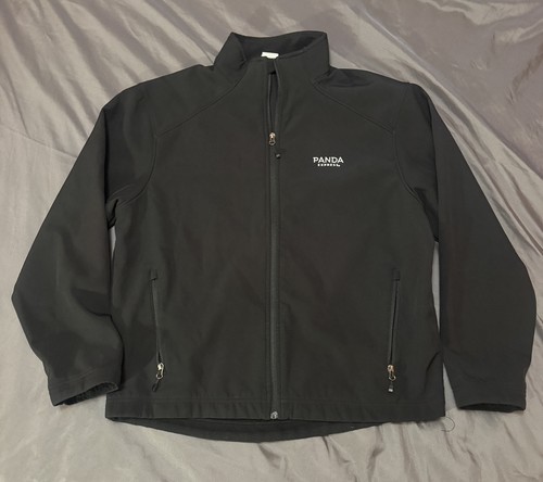 Panda Express Barco Fleece Windbreaker Uniform Employee Jacket Mens XL Black