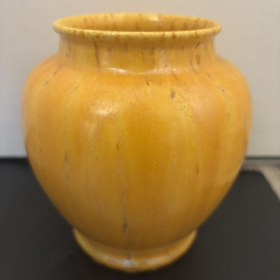 Beautiful Pilkington Royal Lancastrian Yellow Vase #3271